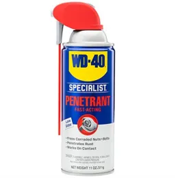 WD-40 Specialist Penetrant with Smart Straw, Industrial Fast-Acting Formula - 11 Oz.